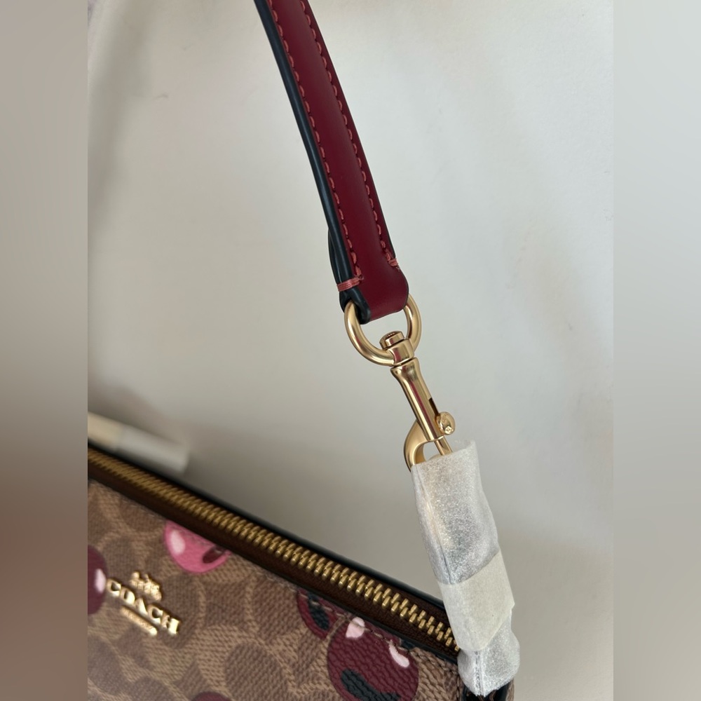 Coach Cherry Brown monogram Nolita 19 Shoulder Bag - Picture 4 of 7